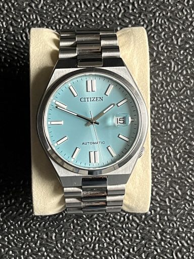 TK Citizen Tsuyosa tiffany blue NJ0151-88M € 165,00
