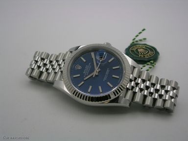 ROLEX DATEJUST 41 126334 BLUE DIAL 2026
