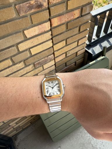 Cartier Santos M W2SA0016 2024 Full Set met aankoop rekening