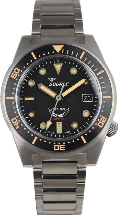 Squale Master Titanium 120 ATM MASTIBKBK.TI20