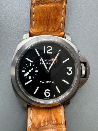 Panerai Luminor PAM 177 G-Serie (Titanium, "Painted Dial"), Complete set