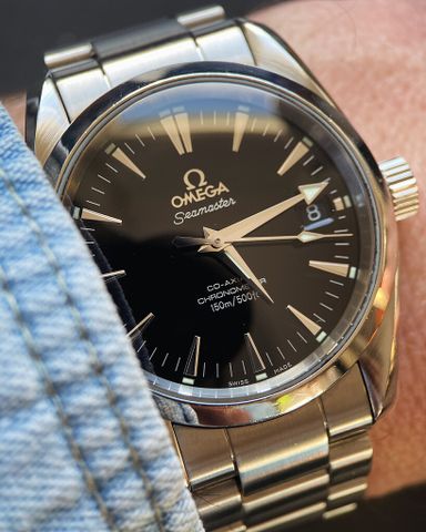 TK: Omega Seamaster 1st gen. Aqua Terra co-axial 36 mm