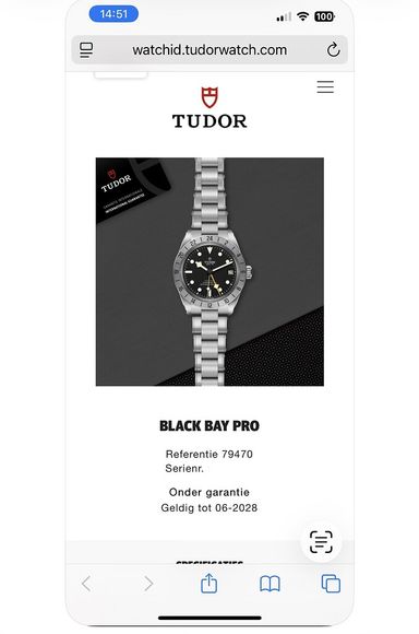 Tudor Black Bay Pro GMT