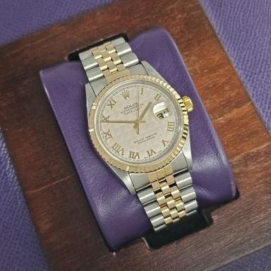 Rolex Datejust 36 16233 Ivory Pyramid