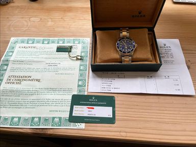 Rolex 16613LB Submariner Bluesy