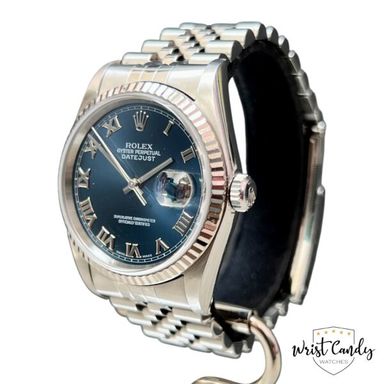 ROLEX DATEJUST 16234 • 2005 • ROLEX SERVICE 2018 • TOPSTAAT