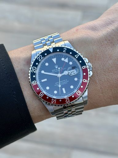 TK/TR: Rolex GMT Master II Coke 16710