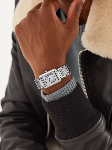 Te koop: Cartier Tank Must Large, WSTA0052 op staal, zeer compleet.