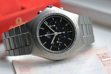 TK: Omega Speedmaster 'Teutonic' - Box & Papers - ST345.0803 - Cal. 861