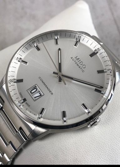 TK/TR Mido Commander Big Date - Nieuw - M0216261103100