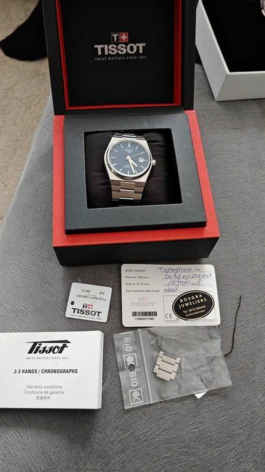 Tissot PRX Powermatic 80 Blauw 40mm