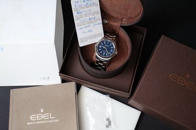TK maar ruil is en optie: Ebel Discovery 1216400 - Blauw - Nagenoeg nieuw (3-5-2025)