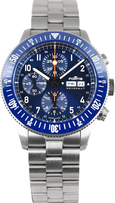 Fortis Novonaut N-42 Cobalt Blue