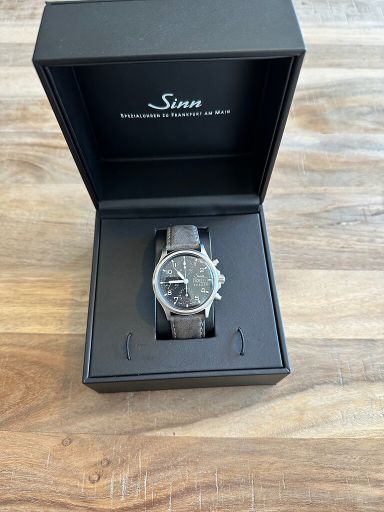 TK: Sinn 356 full set Staal/leer 10/2023
