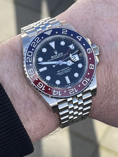Rolex GMT Master II 126710BLRO (Pepsi) jubilee