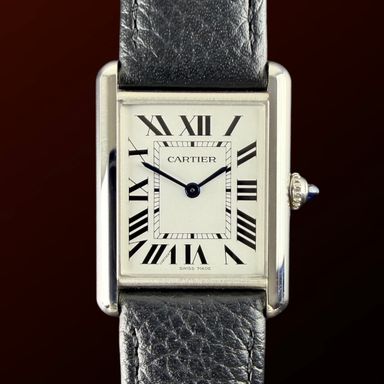 Cartier Tank Must Large Quartz Steel WSTA0041 / 4323 - 25,5mm - 2021