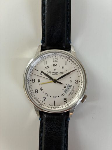TK: Fromanteel Globetrotter GMT White €150