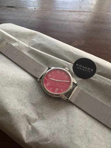 TK: Nomos Club Campus 38 deep pink