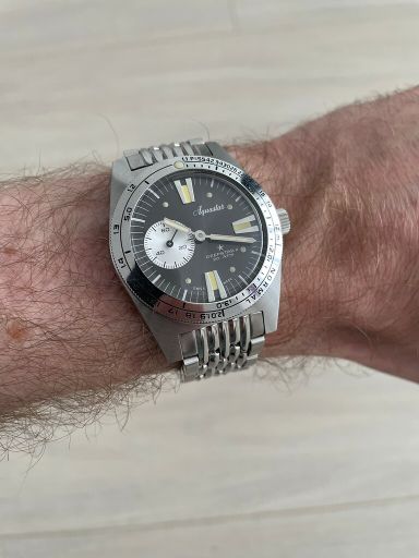 TK: AQUASTAR Deepstar II Steel Grey, Beads of Rice