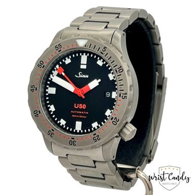 SINN U50 • 4 SINN STRAPS • 2024 • ALS NIEUW