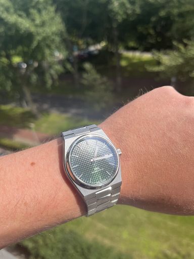 Tissot PRX Powermatic 80 – Groen