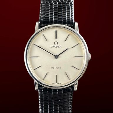 Vintage Omega De Ville Manual Wind White dial 111.0140 - 32mm - 1977