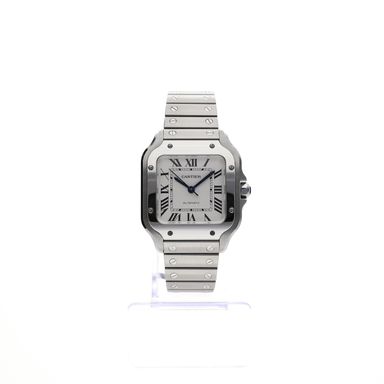 Cartier Santos ‘Medium’ 4075 WSSA0029; Automatisch horloge