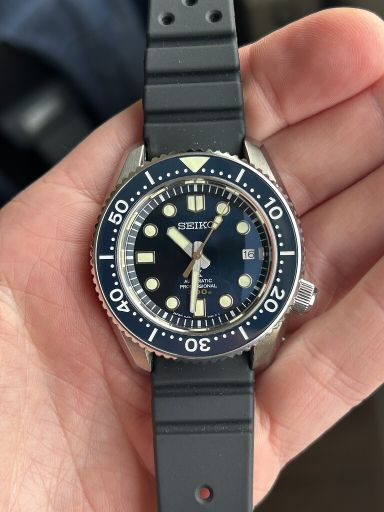 TK/TR: Seiko SLA023 - de blauwe Marinemaster