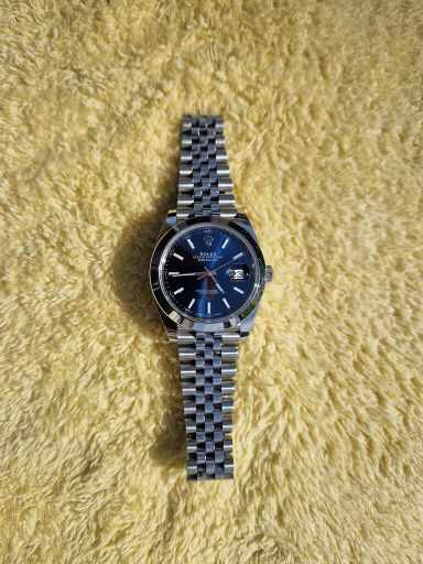 Rolex Datejust 126300 Blauw Jubilee 9150€