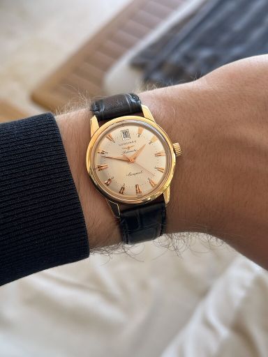 Longines conquest 18k 35 mm full set