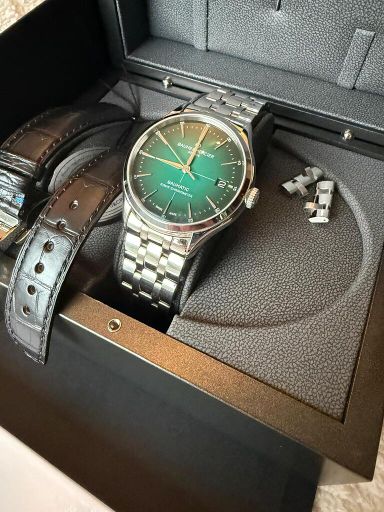 Te koop: Baume Mercier Clifton Baumatic - Groen