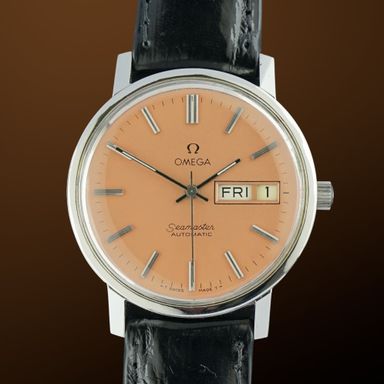 Vintage Omega Seamaster DayDate Automatic Salmon Dial 166.0209 - 35mm - 1976