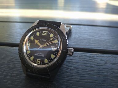 Te koop timex vintage skin diver 60s