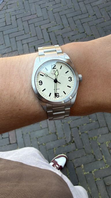 Te koop: Tudor Ranger 36 mm (Dune White) – Full Set – 02/2026