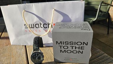 Omega X Swatch Moonswatch Mission to the moon