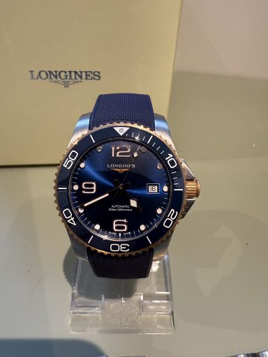 Longines Hydroconquest 41mm L37813989 inclusief originele stalen band