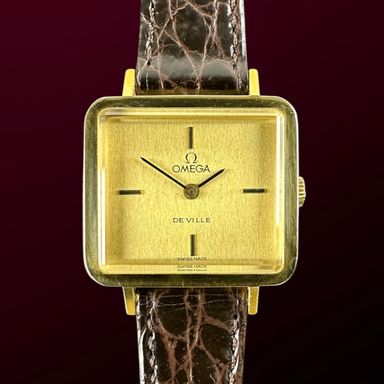 Vintage Omega De Ville “Andrew Grima Emerald” Lady Manual Wind 551.0061 - 26mm - 1969