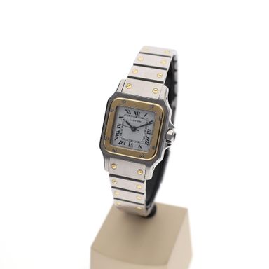 Cartier Santos Ladies 24mm 0902; Automatic Ladies Watch