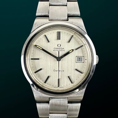 Vintage Omega Genève Automatic Date 166.0173 / 366.0832 - 36,5mm - 1973