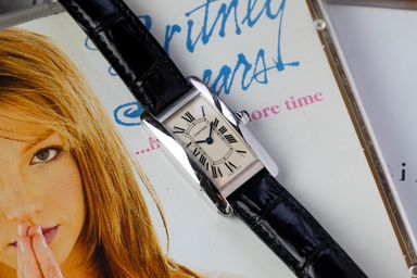 Cartier Tank Américaine 18k White Gold