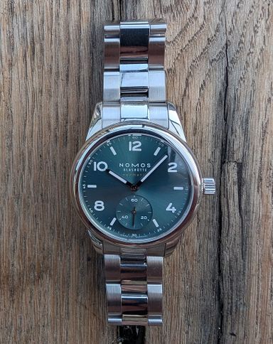 Nomos Club Sport Neomatik 745 Petrol Green