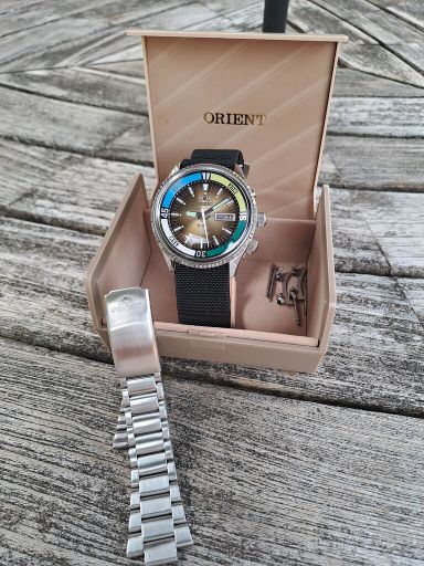Gereserveerd - TK: Orient KD King Diver 21 jewels - 1976