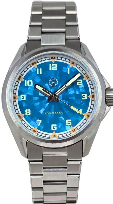 Zelos Swordfish Field 38mm Mosaic MOP