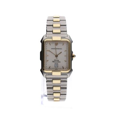 Girard Perregaux Chronometer 48170; Vintage 18k Gold/Steel Watch
