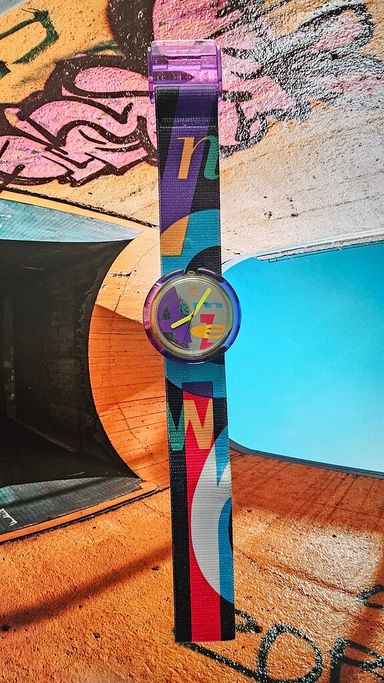 Swatch Pop ‘Letterhead’** **PWK141