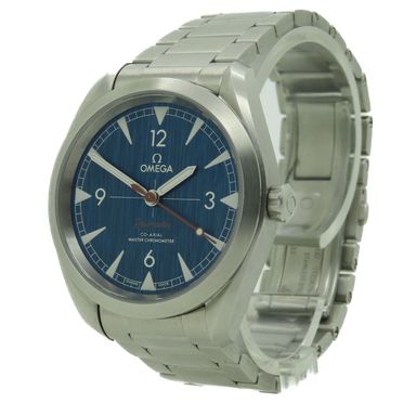 Omega Railmaster Denim