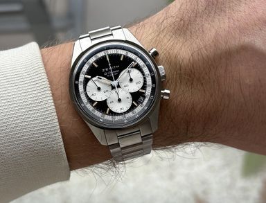 TK/TR Zenith Chronomaster original reverse panda