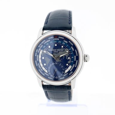 Frederique Constant Classic Worldtimer FC-718X4H4/6; Automatisch heren horloge
