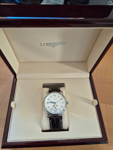 Longines master collection moonphase