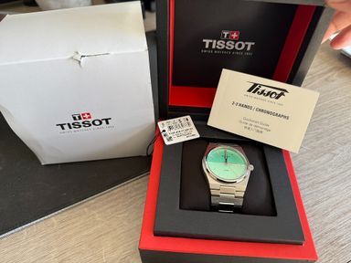 TK: Tissot PRX Quartz Tiffany Blue (40mm) (€280)